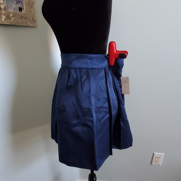 Banana Republic- Ribbed Flare Mini Skirt Pockets - Picture 4 of 6